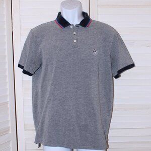 Original Penguin Polo Navy Blue White